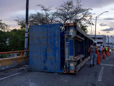 Patana accidentada en Santo Domingo genera interrogantes