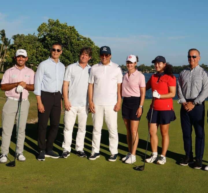 David Collado acompa&ntilde;a a la legendaria golfista Lorena Ochoa a su primera visita a Casa de Campo