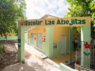 Así quedó el Preescolar Las Abejitas tras su renovación integral