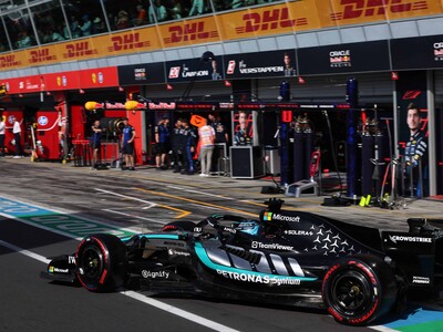 F1: Russell domina terceros entrenamientos libres del GP de Italia