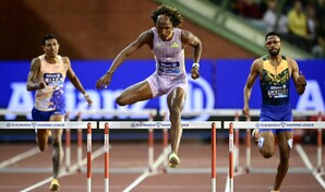El brasile&ntilde;o Alison dos Santos gana los 400 m vallas en Bruselas