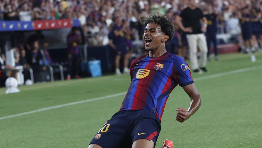 Doblete de Lamine Yamal y debut de Gabriel Jesús en la fiesta del Barça 5-0 ante el Valencia Doblete de Lamine Yamal y debut de Gabriel Jesús en la fiesta del Barça 5-0 ante el Valencia