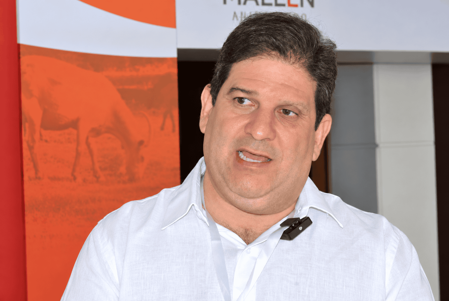 Abel Madera, director general de Ganader&iacute;a, el 4 de septiembre de 2026, en el XXVIII Encuentro de L&iacute;deres del Sector Agropecuario.