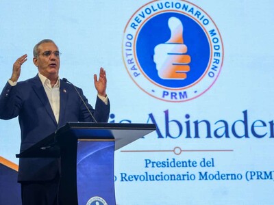 Discurso íntegro de Luis Abinader al asumir presidencia del PRM