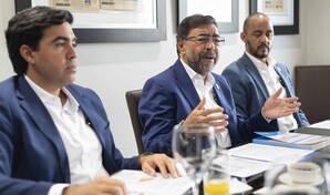 Olmedo Caba: "Las presas est&aacute;n entre un 55 y 60 % a nivel general"