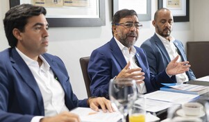 Olmedo Caba: "Las presas est&aacute;n entre un 55 y 60 % a nivel general"