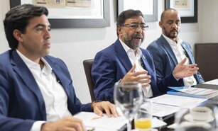 Olmedo Caba: "Las presas est&aacute;n entre un 55 y 60 % a nivel general"