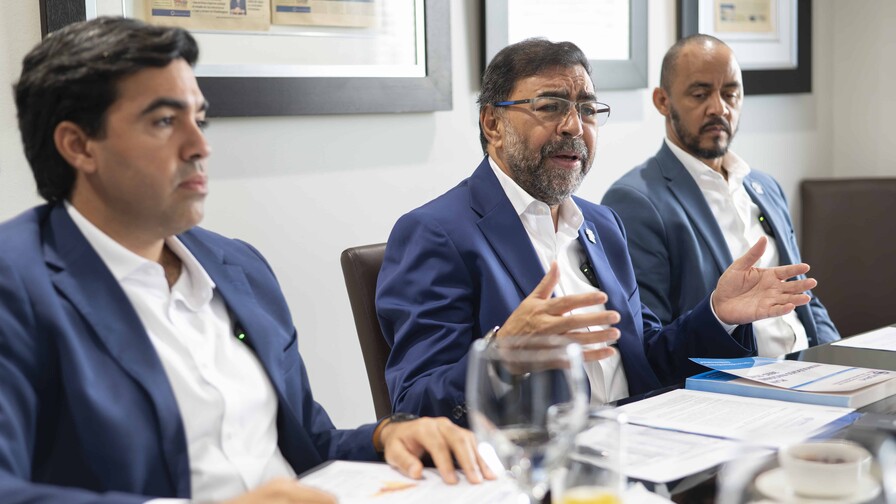 Olmedo Caba: "Las presas están entre un 55 y 60 % a nivel general" Olmedo Caba: "Las presas están entre un 55 y 60 % a nivel general"