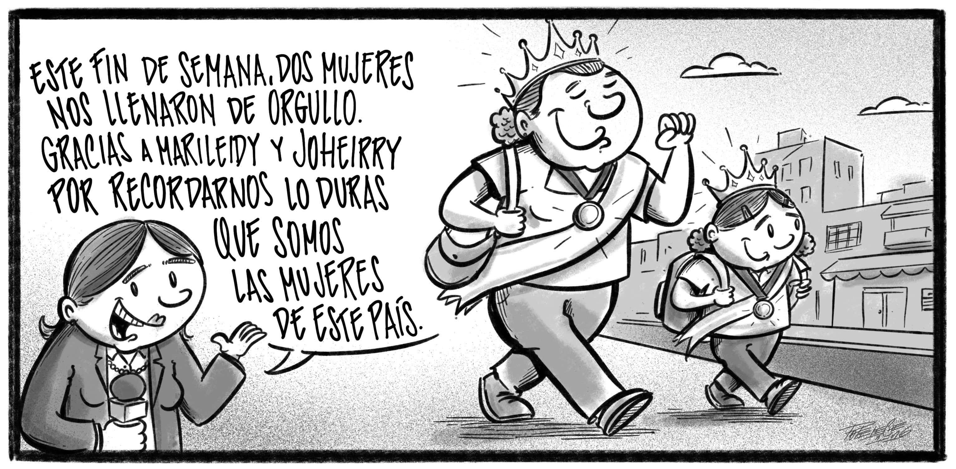 Caricatura de Noticiero Poteleche 7 septiembre 2026