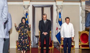 Abinader encabeza oraci&oacute;n en el Palacio para que Dios nos proteja de los desastres naturales