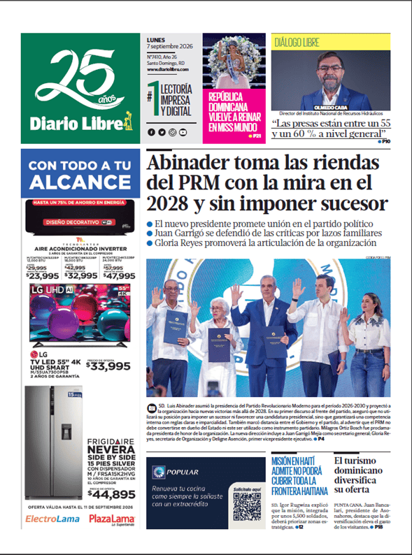 Día Jueves, 19 de Febrero de 2026 Edición 7251.