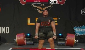 Mexicano rompe r&eacute;cord mundial de peso muerto al levantar 511 kilos
