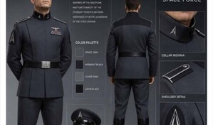 Trump muestra posible uniforme de la Fuerza Espacial y desata comparaciones con las SS nazis