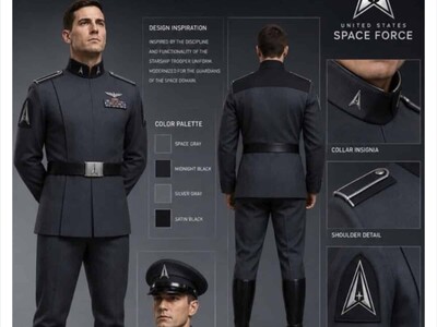Trump presenta uniforme Fuerza Espacial