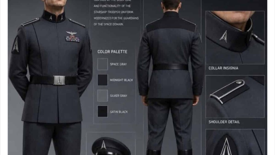 Trump muestra posible uniforme de la Fuerza Espacial y desata comparaciones con las SS nazis