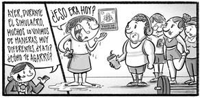 Caricatura de Noticiero Poteleche 9 septiembre 2026