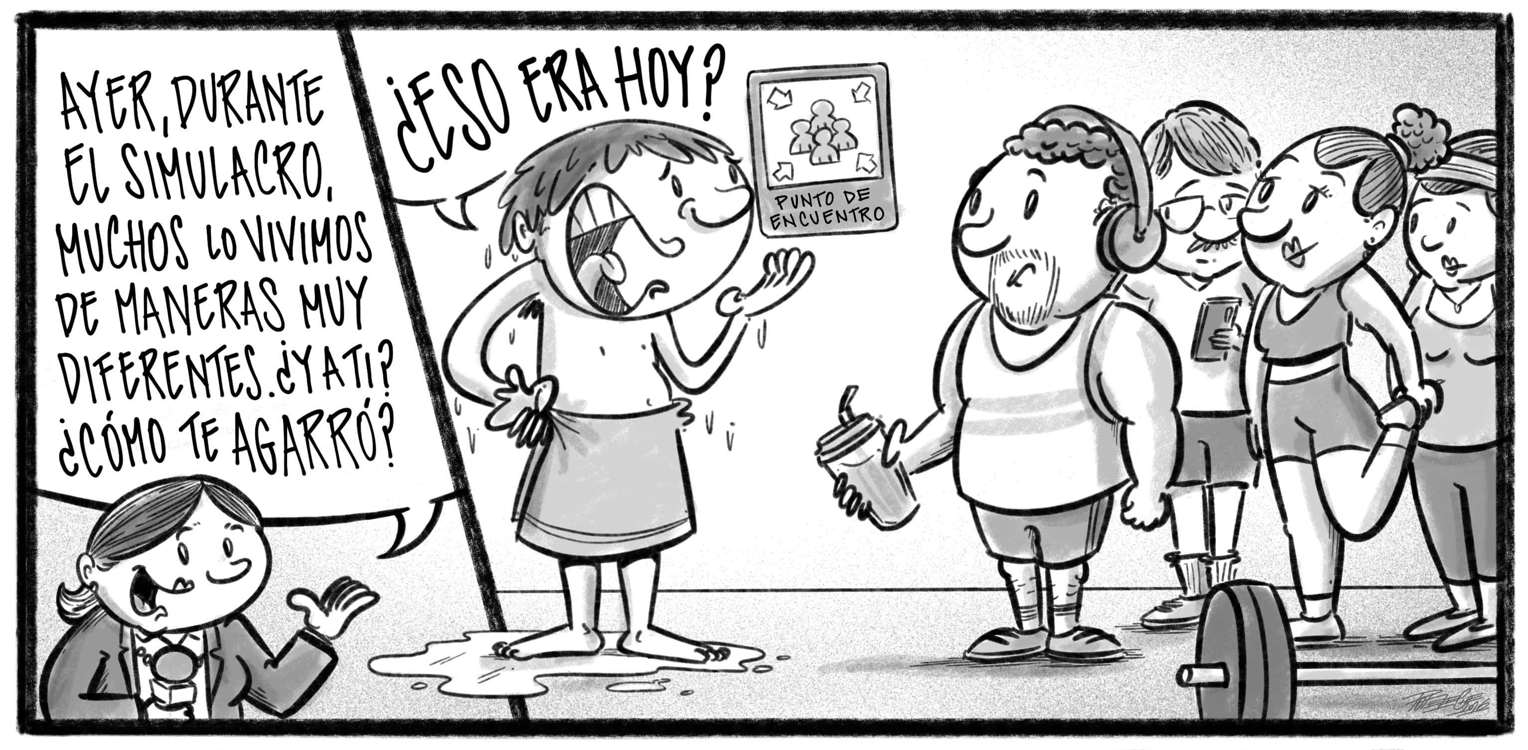 Caricatura de Noticiero Poteleche 9 septiembre 2026