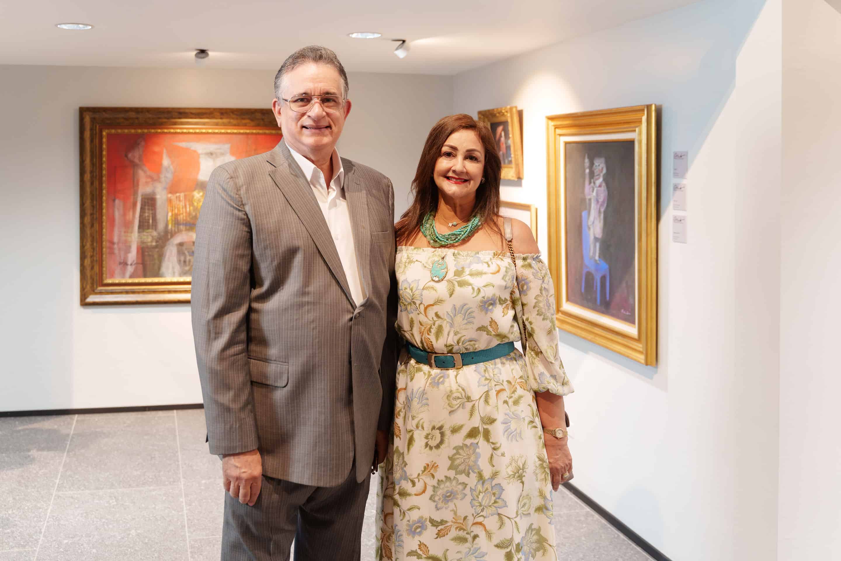 Fernando Báez Guerrero y Nancy Tavárez de Báez