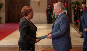 Embajadora dominicana Ysset Rom&aacute;n queda acreditada ante el rey de Jordania