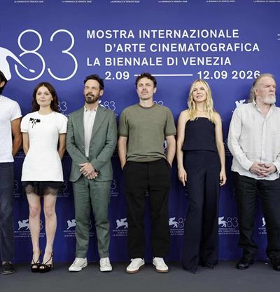 Casey Affleck presenta su nueva pel&iacute;cula Company  en Venecia