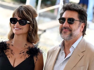 Javier Bardem y Penélope Cruz, en 'Bunker' del mundo en Venecia