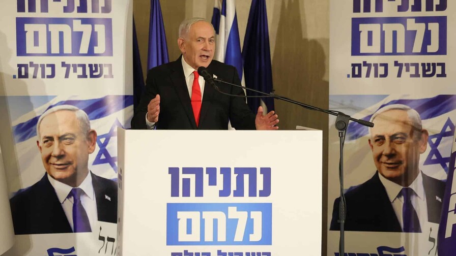 Israel vota entre el belicismo de Netanyahu o una coalición de centroderecha con militares Israel vota entre el belicismo de Netanyahu o una coalición de centroderecha con militares