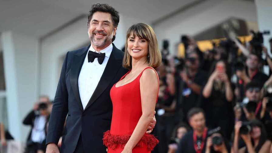 Penélope Cruz y Javier Bardem se destacan en el estreno de Bunker en Venecia