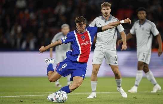 El campe&oacute;n PSG golea al Slovan Bratislava y arranca como l&iacute;der de la Champions League