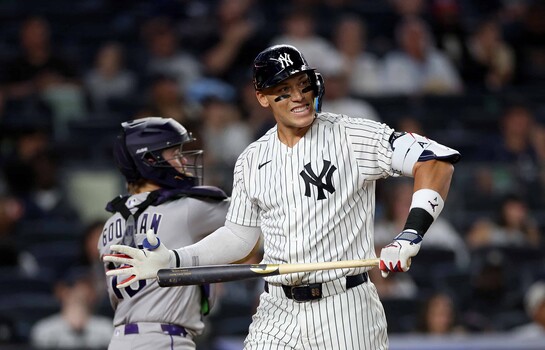 Aaron Judge regresa con los Yankees tras 100 d&iacute;as de ausencia, se va en blancco en 3 turnos