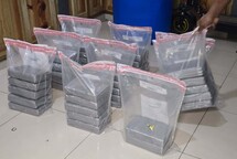 DNCD incauta 42 paquetes de presunta coca&iacute;na en puerto Caucedo con destino a Francia