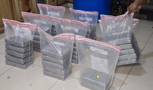 DNCD incauta 42 paquetes de presunta coca&iacute;na en puerto Caucedo con destino a Francia