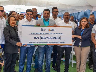 Inician construcción de obras comunitarias en Los Tres Brazos