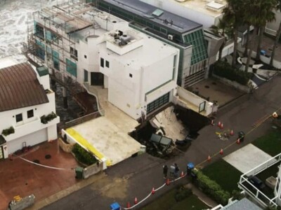 Nicolas Cage y su casa afectada por oleaje en Malibú