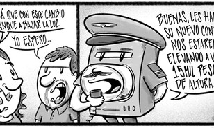 Caricatura de Noticiero Poteleche 11 septiembre 2026