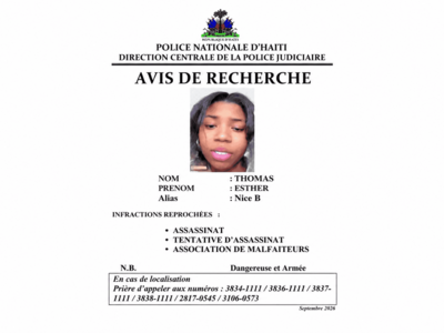 Migración no ubica en RD a haitiana buscada por varios delitos