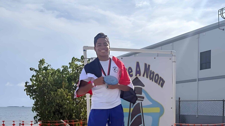 Miguel Eduardo Duvergé logra medalla de plata en el Cruce a Nado Internacional de la Bahía de Ponce