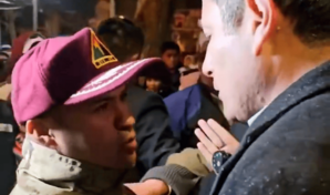 El vicepresidente de Bolivia Edmand Lara protagoniza altercado con teniente coronel