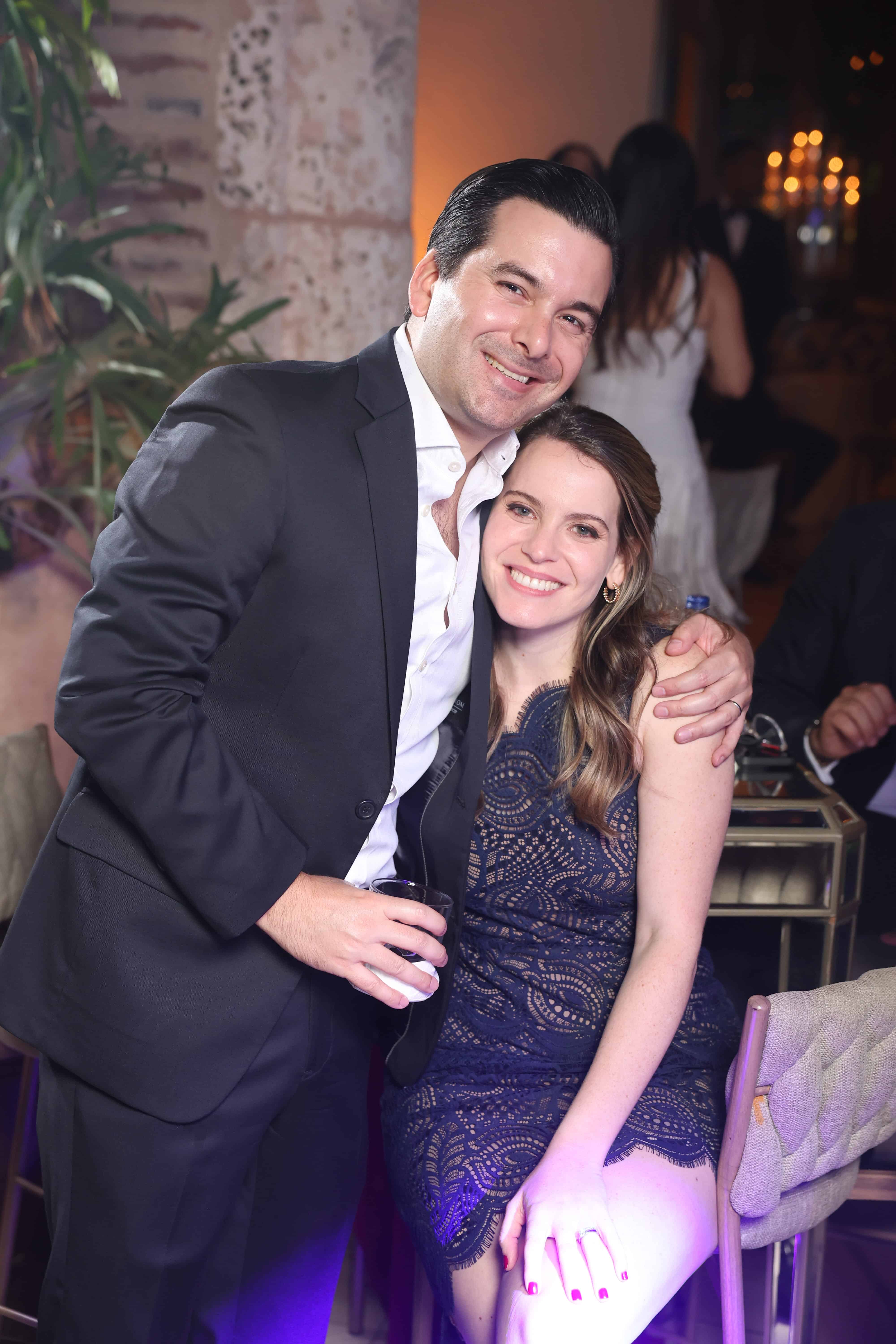 Carlos Guillermo Ricart y Claudia Santelises.