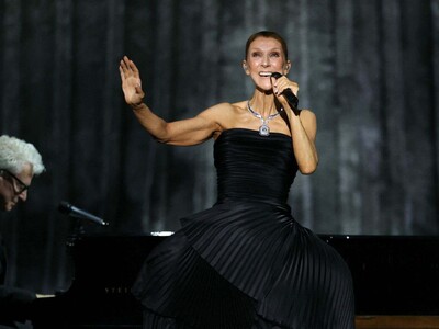 Céline Dion regreso al escenario en concierto en París