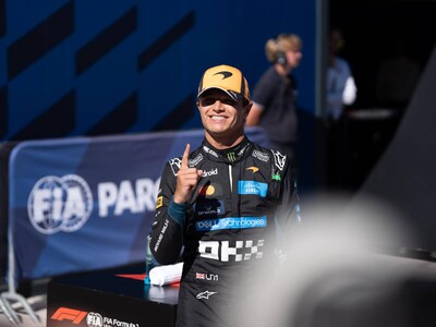 Fórmula 1: Lando Norris firma la primera pole en el circuito Madring