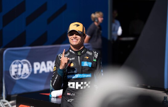 Lando Norris firma la primera pole position de la F&oacute;rmula 1 en el circuito Madring