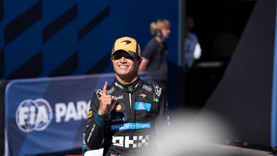 Lando Norris firma la primera pole position de la F&oacute;rmula 1 en el circuito Madring