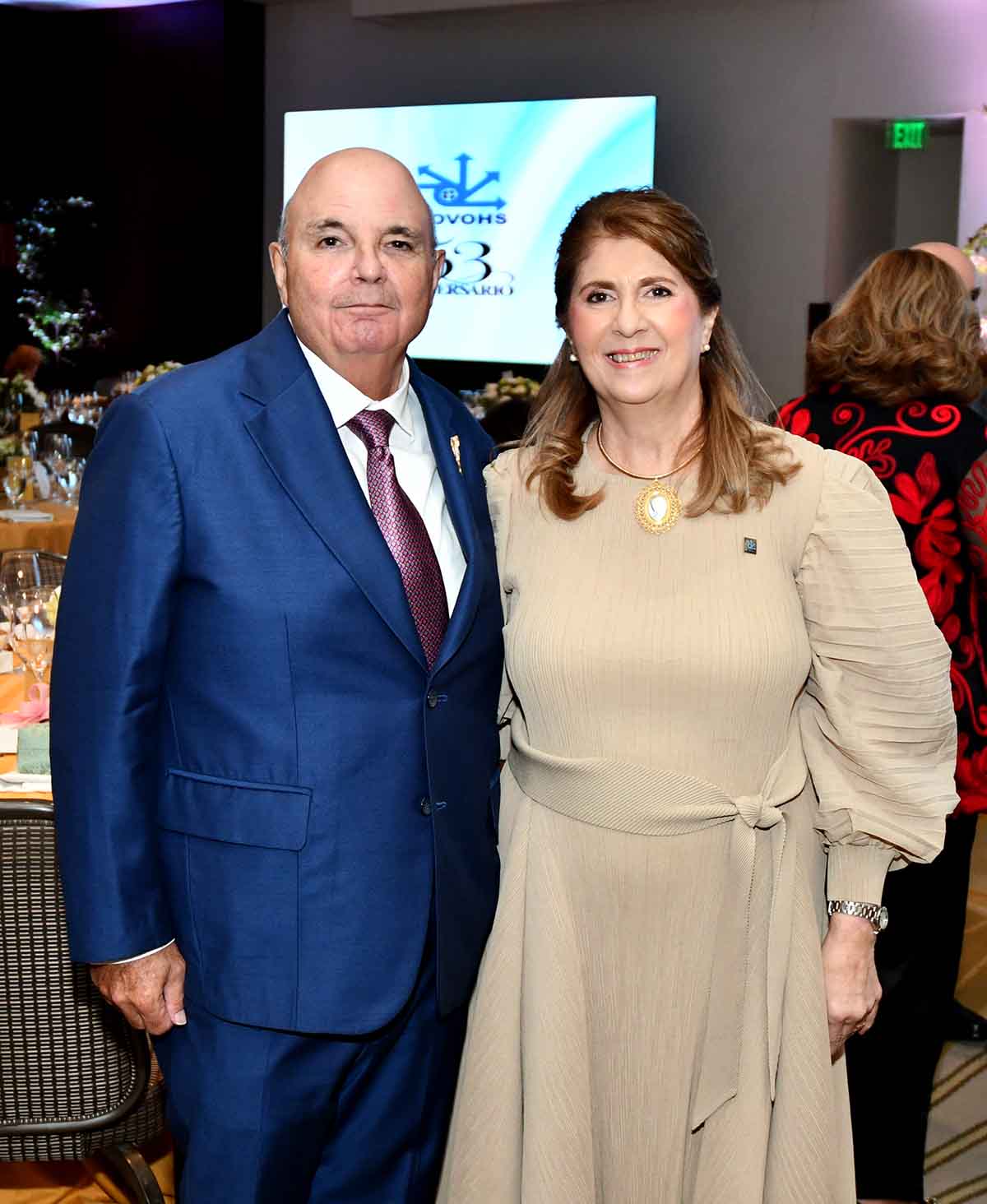 Braulio Brache y Elizabeth Ricart de Brache.