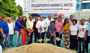 Indesur inicia la reconstrucción de cancha deportiva en Barahona por RD$71.8 millones