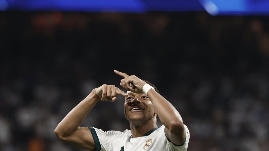 Con un doblete, Mbappé lidera la goleada del Real Madrid 4-1 sobre el Rayo Vallecano