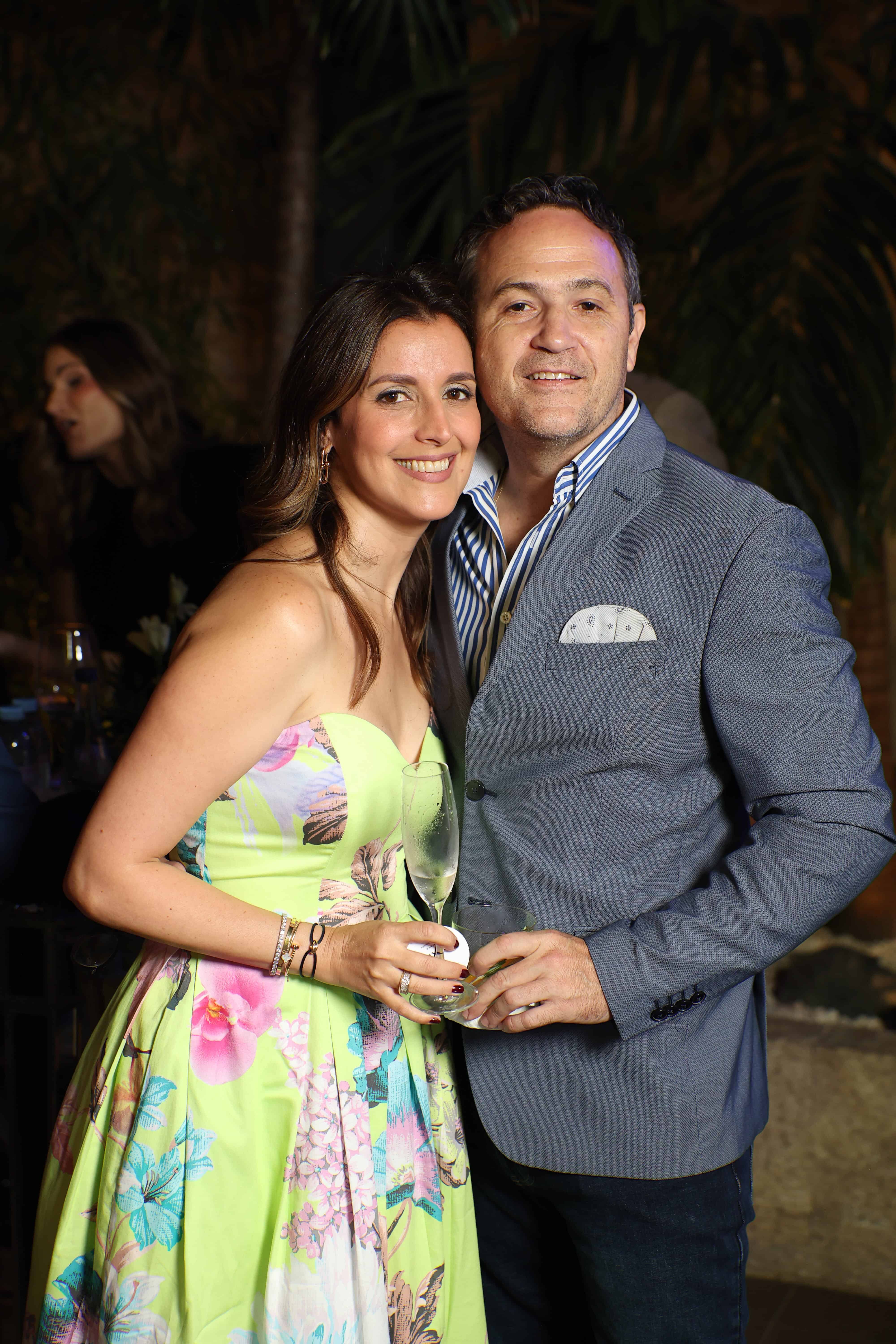 Patricia Lora y Luis Alvarez.