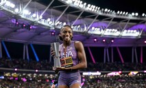 Jefferson-Wooden y Bednarek triunfan en 100 m en los Ultimate Championships
