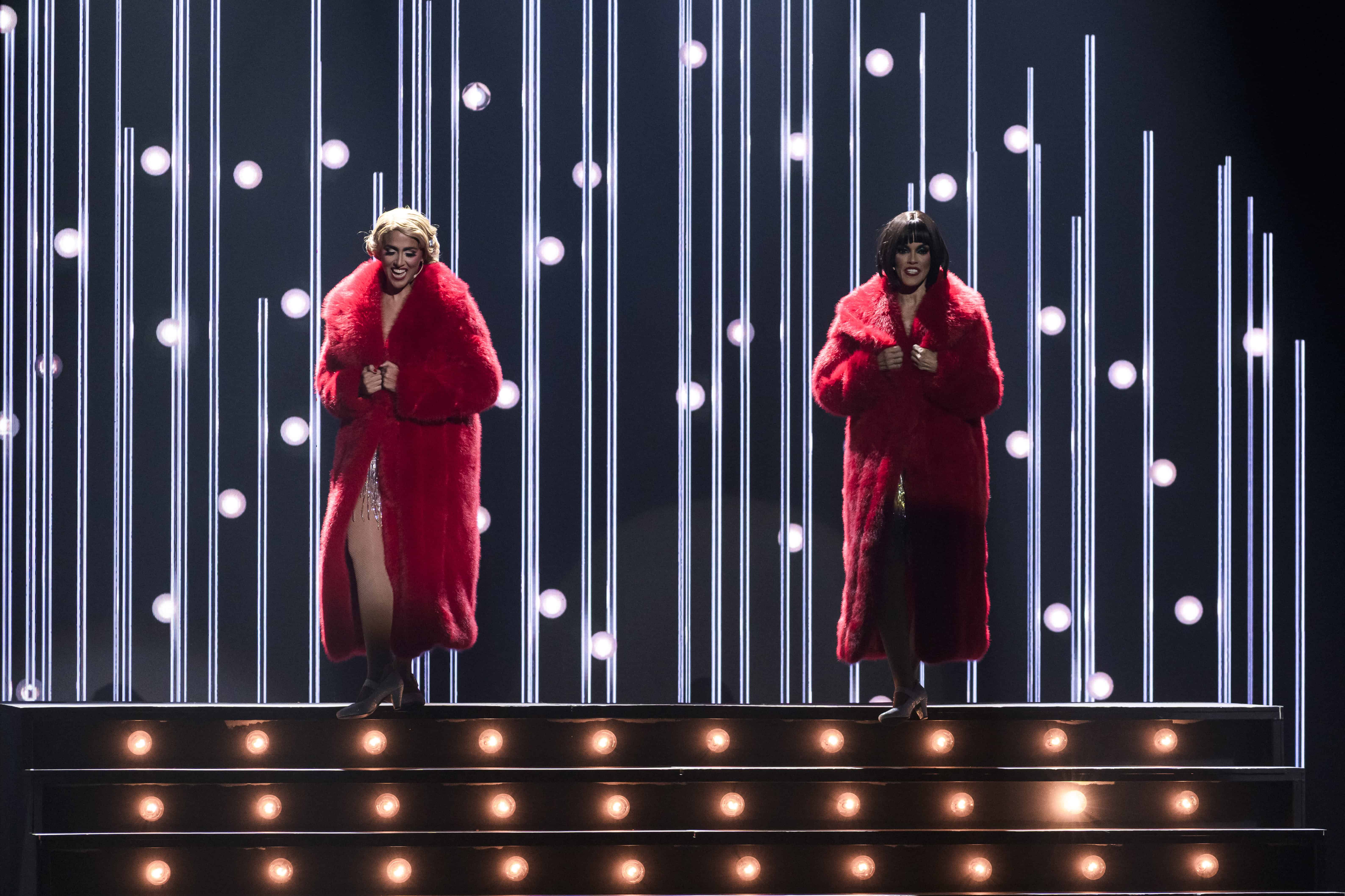 Escena de "Chicago: el musical" en el Teatro Nacional.