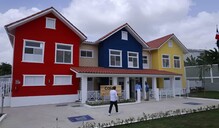 Presidente Abinader entrega obras deportivas y un Caipi en San Crist&oacute;bal