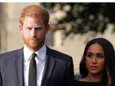 príncipe Harry y Meghan Markle ya están nuevamente en Reino Unido.